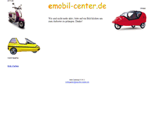 Tablet Screenshot of emobil-center.de